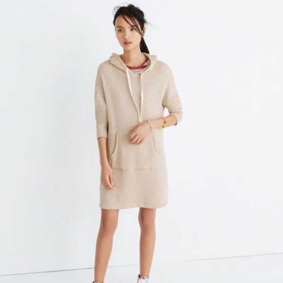 Madewell Hoodie Sweatshirt Dress 